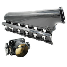Load image into Gallery viewer, 2JZ GTE Billet Intake Manifold Fuel Rail Throttle Body 90mm TB Supra 2J Swap 2JZ