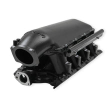 Load image into Gallery viewer, Black 351W Ford Hi-Ram EFI Manifold 95mm LS Throttle Body Flange Top
