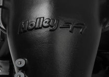 Load image into Gallery viewer, Black 351W Ford Hi-Ram EFI Manifold 105mm LS Throttle Body Flange Top