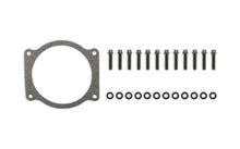 Load image into Gallery viewer, 8.2" SBF Ford Hi-Ram Intake Manifold with 95mm LS Throttle Body Flange Top. Black Finish