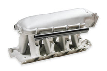 Load image into Gallery viewer, 8.2" SBF Ford Hi-Ram Intake Manifold with 105mm LS Throttle Body Flange Top.