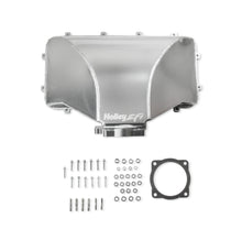Load image into Gallery viewer, HI-RAM 95MM Fabricated Side Mount Plenum Top - Silver Finish- 86-95 Ford 5.0 Style