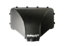 Load image into Gallery viewer, HI-RAM 95MM Fabricated Side Mount Plenum Top - Black Finish- 86-95 Ford 5.0 Style