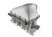 Load image into Gallery viewer, 8.2" SBF Ford Hi-Ram Intake Manifold with 95mm 1986-95 Ford 5.0 Throttle Body Flange Side Mount Top.