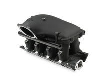 Load image into Gallery viewer, 8.2" SBF Ford Hi-Ram Intake Manifold with 105mm 1986-95 Ford 5.0 Throttle Body Flange Side Mount Top. Black