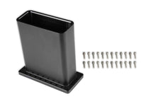 Load image into Gallery viewer, LS Ultra Lo-Ram Billet Burst Panel Duct - Billet Burst Panel Duct Black Anodized Finish