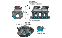 Load image into Gallery viewer, 351W Ford Hi-Ram EFI Manifold 95mm LS Throttle Body Flange Top