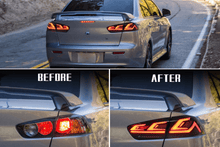 Load image into Gallery viewer, Mitsubishi Lancer &amp; EVO X LED Tail Lights Upgrade (2008-2018)