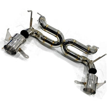 Load image into Gallery viewer, Stainless Straight Pipe Exhaust System for Ferrari 488 GTB Spider Pista