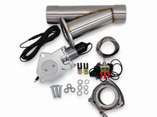 Load image into Gallery viewer, Granatelli Motor Sports Electronic Exhaust Cutout Kit 302530 - Stainless Steel Slip-Fit : 3.00" inches