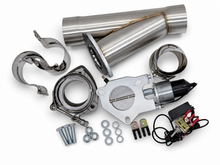 Load image into Gallery viewer, Granatelli Motor Sports Electronic Exhaust Cutout Kit 302530 - Stainless Steel Slip-Fit : 3.00" inches
