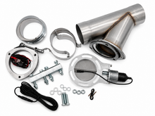 Load image into Gallery viewer, Granatelli Electronic Exhaust Cutout Kit 302540 - SS Slip-Fit - 4.00"