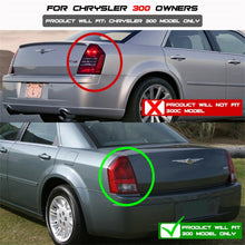 Load image into Gallery viewer, Spyder Chrysler 300 05-07 V2 Light Bar LED Tail Lights - Red Clear ALT-YD-CHR305V2-LED-RC 5083333