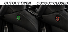 Load image into Gallery viewer, Granatelli Motor Sports Billet Illuminated Exhaust Cutout Push Button- "BLACK" - 303512BLK