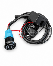 Load image into Gallery viewer, Granatelli Motor Sports Billet Illuminated Exhaust Cutout Push Button- "BLACK" - 303512BLK