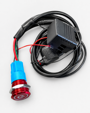 Load image into Gallery viewer, Granatelli Motor Sports Billet Illuminated Exhaust Cutout Push Button- "RED"-  303512RD