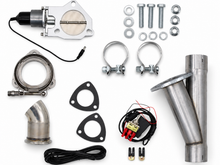 Load image into Gallery viewer, Granatelli Motor Sports Electronic Exhaust Cutout Kit 303525 - Mild Steel Slip-Fit - 2.50"