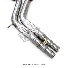 Load image into Gallery viewer, Stainless Valved Catback Exhaust System for Audi B8 B8.5 S4 S5