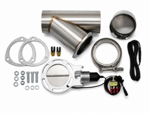 Load image into Gallery viewer, Granatelli Motor Sports Electronic Exhaust Cutout Kit 307540 - Stainless Steel Weld-In -4.00"
