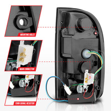 Load image into Gallery viewer, ANZO 1995-2004 Toyota Tacoma LED Taillights Chrome Housing Clear Lens (Pair) 311355