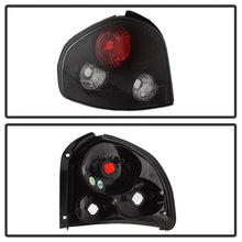 Load image into Gallery viewer, Spyder Hyundai Santa Fe 01-06 (01-04 Model use 3 Bulbs only)Euro Tail Lights Blk ALT-YD-HYSF01-BK 5005359
