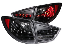 Load image into Gallery viewer, Anzo 2010-2013 Hyundai Tucson LED Taillights Black 4pc