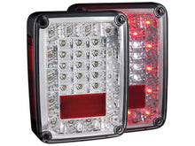 Load image into Gallery viewer, Anzo 2007-2015 Jeep Wrangler LED Tail lights Chrome