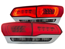 Load image into Gallery viewer, Anzo 2014-2015 Jeep Grand Cherokee LED Taillights Red/Smoke