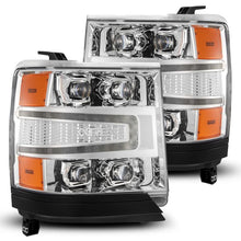 Load image into Gallery viewer, AlphaRex 16-18 Chevy 1500HD NOVA-Series LED Proj Headlights Chrm w/Actv Lgt/SeqSig &amp; DRL(Req 810023) 880238 *Discontinued