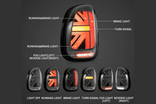 Load image into Gallery viewer, Mini Cooper - Red and Smoked - LED Tail Lights Upgrade (2010-2016)