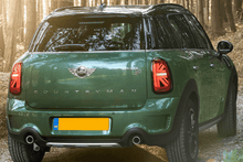 Load image into Gallery viewer, Mini Cooper - Red and Smoked - LED Tail Lights Upgrade (2010-2016)