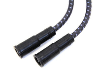 Load image into Gallery viewer, Sumax Black with Blue Tracer 7mm Spark Plug Wire Set