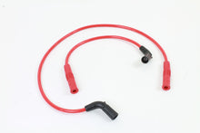 Load image into Gallery viewer, Accel 8mm S/S Spiral Core Ignition Wire Set Red