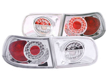 Load image into Gallery viewer, Anzo 1992-1995 Honda Civic LED Tail lights Chrome