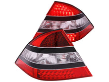 Load image into Gallery viewer, Anzo 2000-2005 Mercedes Benz S Class W220 LED Tail lights Red/Clear