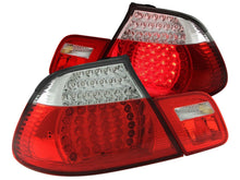 Load image into Gallery viewer, Anzo 2000-2003 BMW 3 Series E46 LED Tail lights Red Clear 4pc
