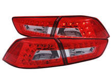 Load image into Gallery viewer, Anzo 2008-2015 Mitsubishi Lancer LED Taillights Red/Clear