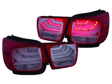 Load image into Gallery viewer, Anzo 2013-2015 Chevrolet Malibu LED Taillights Red/Clear 4pc