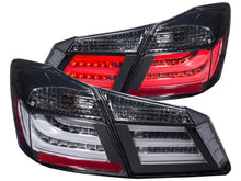 Load image into Gallery viewer, Anzo 2013-2015 Honda Accord LED Tail lights Smoke 4pc