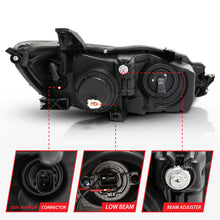 Load image into Gallery viewer, Anzo Projector Headlights W/ Plank Style Design Black w/Amber 15-16 Toyota