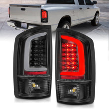 Load image into Gallery viewer, ANZO 2002-2006 Dodge  Ram 1500 LED Tail Lights w/ Light Bar Black Housing Clear Lens 311368