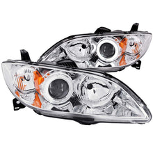 Load image into Gallery viewer, Anzo 2004-2008 Mazda 3 Projector Headlights w/ Halos Chrome