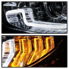 Load image into Gallery viewer, Spyder 16-18 Honda Civic 4Dr w/LED Seq Turn Sig Lights Proj Headlight - Chrome - PRO-YD-HC16-SEQ-C 5086082