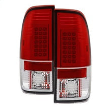 Load image into Gallery viewer, Spyder Ford F150 side 97-03/F250/350 Duty 99-07 LED Tail Lights Red Clear ALT-YD-FF15097-LED-RC 5003485