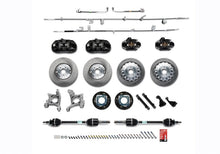 Load image into Gallery viewer, Ford Racing 15-21 Mustang GT/ 2.3L EcoBoost GT350R Brake Upgrade Kit - Black M-2300-YBK