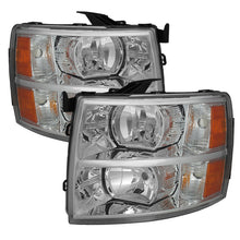 Load image into Gallery viewer, SPYDER Xtune Chevy Silverado 07-13 Crystal Headlights Chrome HD-JH-CS07-AM-C 5076984