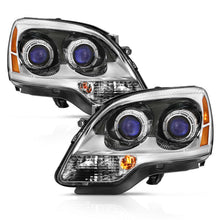 Load image into Gallery viewer, ANZO 2007-2008 Gmc Acadia Crystal Headlight Chrome Amber(OE) 111476