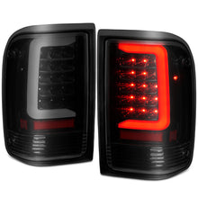 Load image into Gallery viewer, ANZO 1993-1997 Ford  Ranger LED Tail Lights w/ Light Bar Black Housing Clear Lens 311360