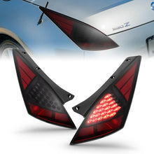 Load image into Gallery viewer, Anzo 2003-2005 Nissan 350Z LED Tail lights Smoke