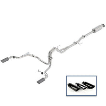 Load image into Gallery viewer, Ford Racing 15-18 F-150 5.0L Cat-Back Extreme Exhaust System Rear Exit w/ Carbon Fiber Tips M-5200-F1550DEFA
